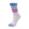 CALZINI BRN STRIPES AZZURRI/ROSA 39/42