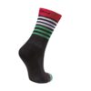 CALZINI BRN STRIPES ITALIA NERI 43/46 - immagine 2