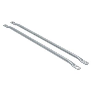 COPPIA ASTE PORTAPACCO SILVER (2 PEZZI)