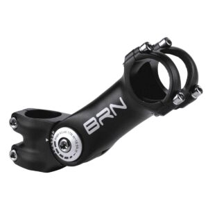ATTACCO MANUBRIO BRN REGOLABILE 115 mm NERO DIAMETRO MANUBRIO 25,4 mm