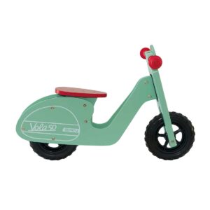 BICICLETTA BRN IN LEGNO VOLA 50 CELESTE