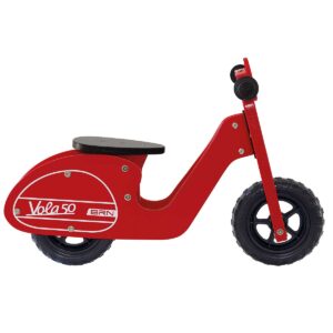 BICICLETTA BRN IN LEGNO VOLA 50 ROSSA