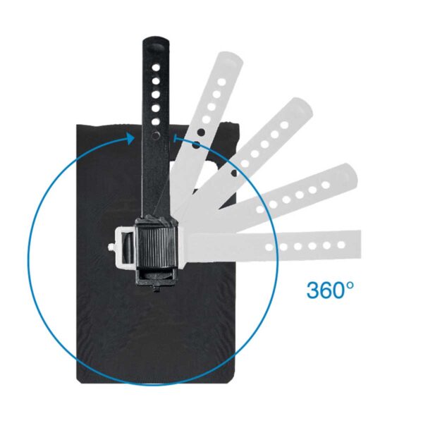 BORSETTA BRN PORTA-SMARTPHONE WATERPROOF NERA TG. L - immagine 2