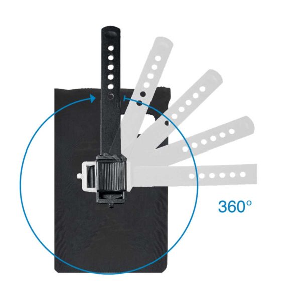 BORSETTA BRN PORTA-SMARTPHONE WATERPROOF NERA TG. M - immagine 2