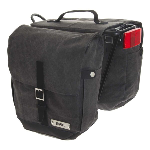 BORSE BRN RIDER A BISACCIA IN CANVAS NERE