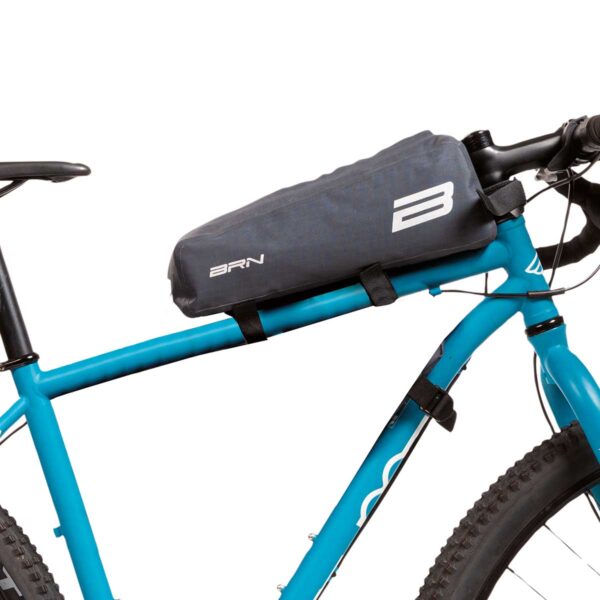 BORSA BRN BIKE TRAVEL AL TELAIO SUPERIORE GRIGIA - immagine 2