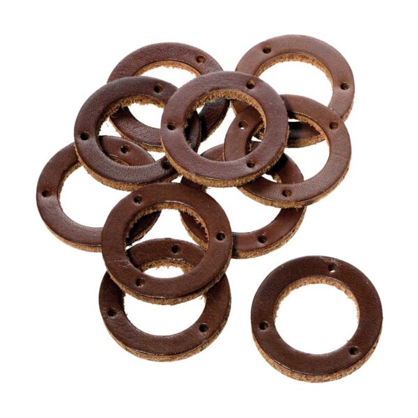 ANELLI BROOKS PER MANOPOLE MARRONI (10 PZ)