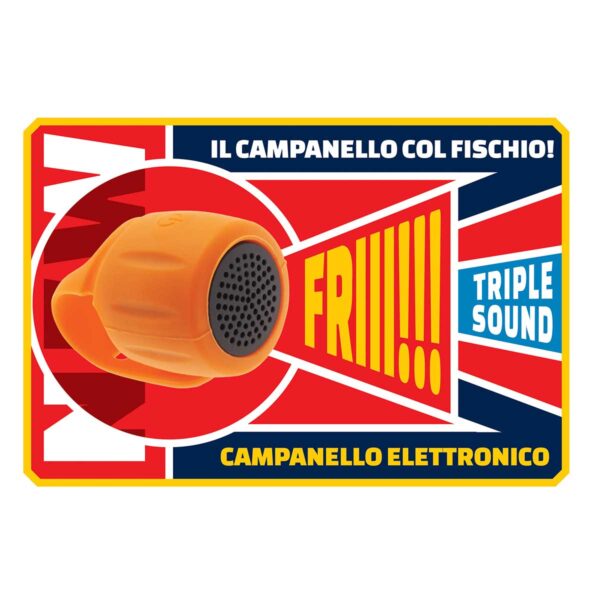 CAMPANELLO ELETTRONICO CICALINO BRN ROSSO - immagine 2