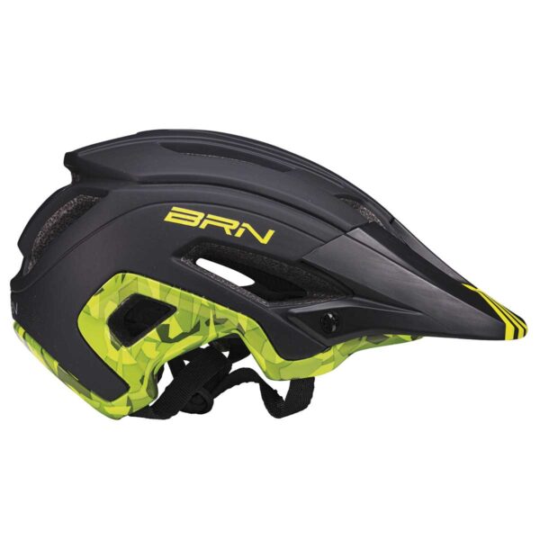 CASCO BRN SKEGGIA NERO/GIALLO FLUO TG. L - immagine 2