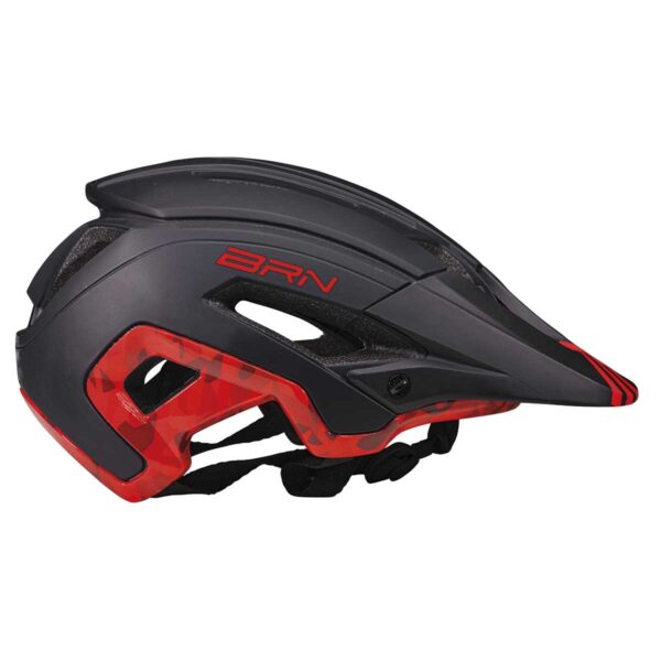 CASCO BRN SKEGGIA NERO/ROSSO TG. M - immagine 2