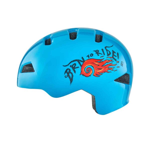 CASCO BRN FIAMMA BLU TG. XS