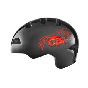 CASCO BRN FIAMMA NERO TG. XXS