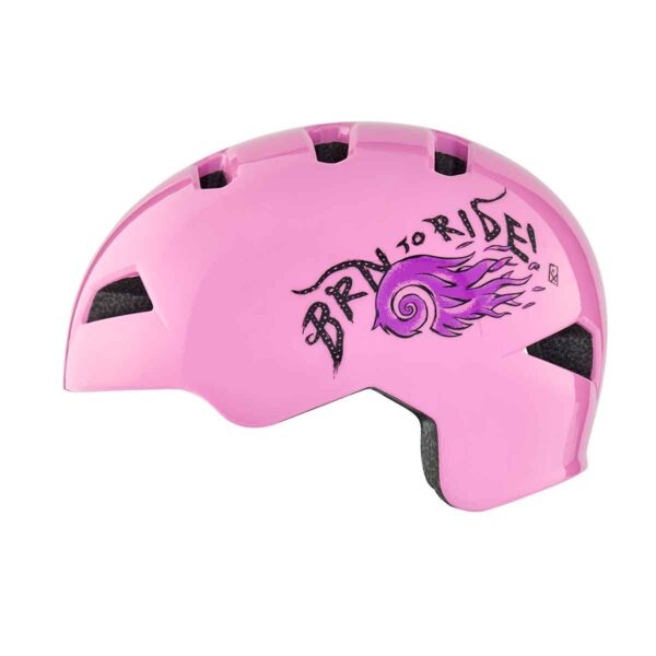 CASCO BRN FIAMMA ROSA TG. XXS