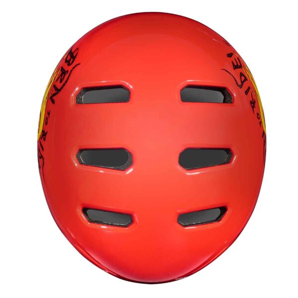 CASCO BRN FIAMMA ROSSO TG. XXS - immagine 2