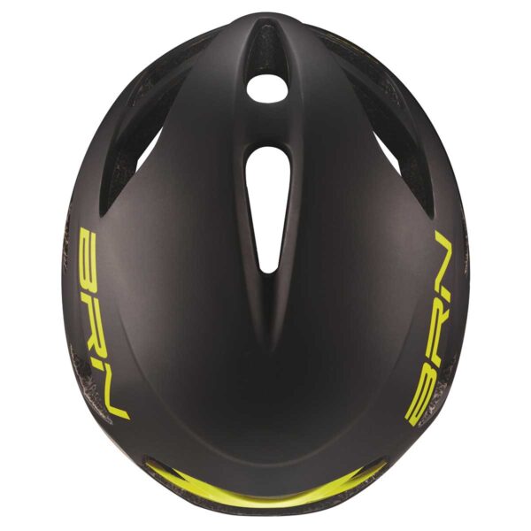 CASCO BRN CLOUD II NERO/GIALLO FLUO TG. M - immagine 3