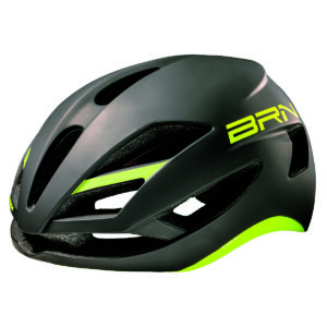 CASCO BRN CLOUD II NERO/GIALLO FLUO TG. XL