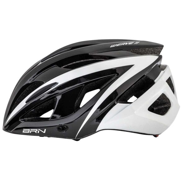 CASCO BRN WEAVE II NERO/BIANCO TG. L - immagine 2