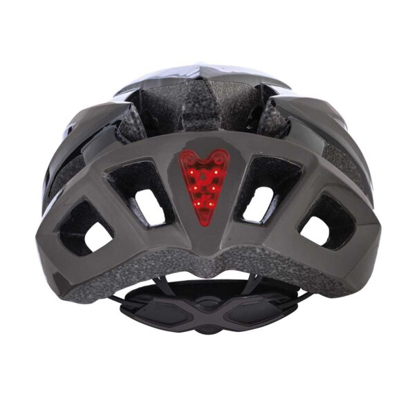 CASCO BRN WEAVE II NERO/GRIGIO CON LUCE TG. L - immagine 3
