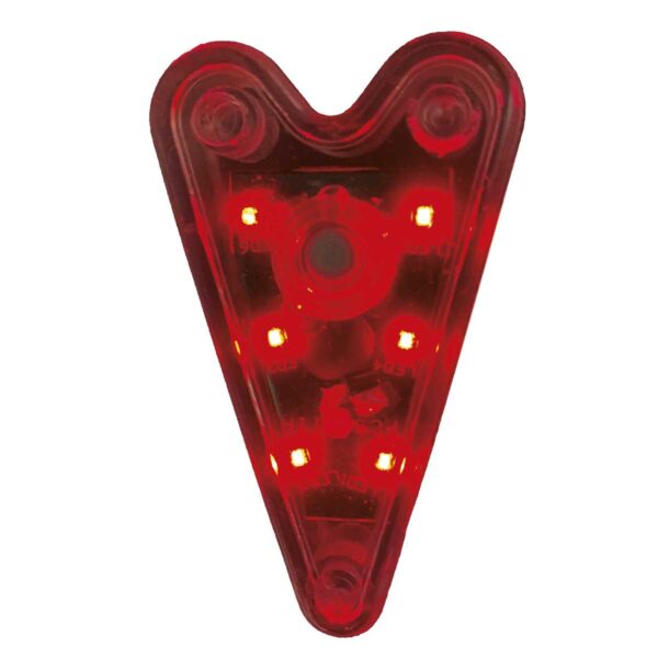 CASCO BRN WEAVE II NERO/ROSSO CON LUCE TG. M - immagine 4