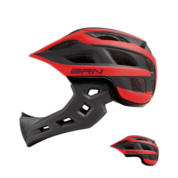 CASCO BRN FULL ROSSO TG. M - immagine 2