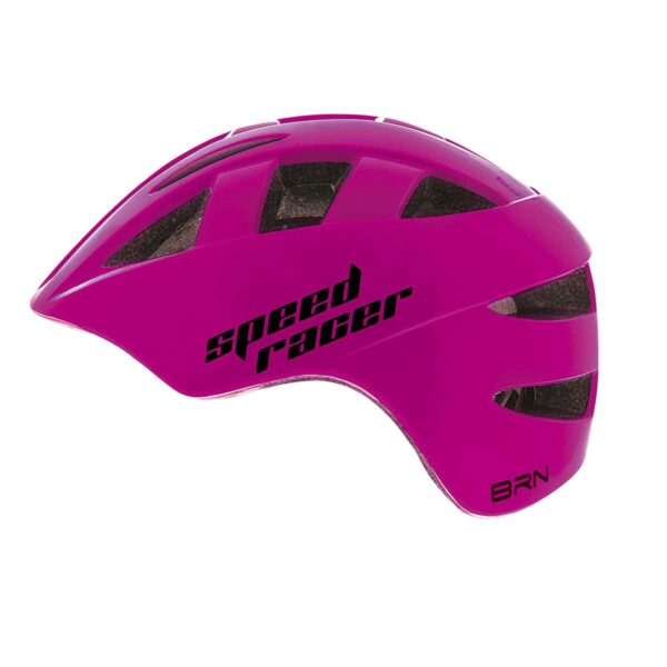 CASCO BRN SPEED RACER FUCSIA FLUO TG. S - immagine 2