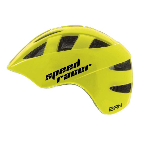 CASCO BRN SPEED RACER GIALLO FLUO TG. XXS - immagine 2