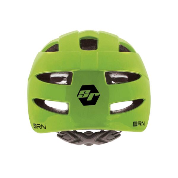 CASCO BRN SPEED RACER VERDE FLUO TG. XXS - immagine 3