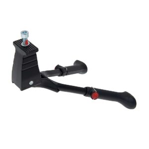 CAVALLETTO BRN CENTRALE DOPPIO REGOLABILE ALLUMINIO 24/28 NERO