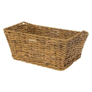 CESTO BRN VINTAGE RETTANGOLARE NATURALE ECO-RATTAN