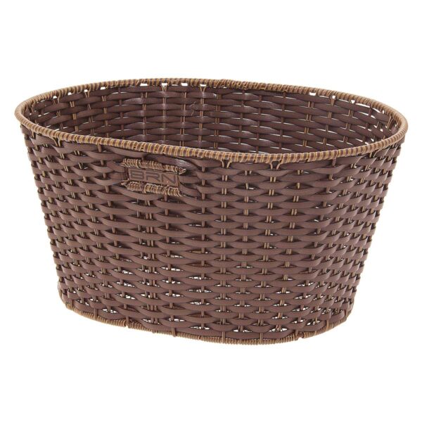 CESTO BRN VINTAGE ECOPELLE OVALE MARRONE