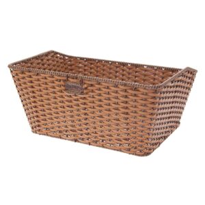 CESTO BRN VINTAGE ECOPELLE RETTANGOLARE MIELE