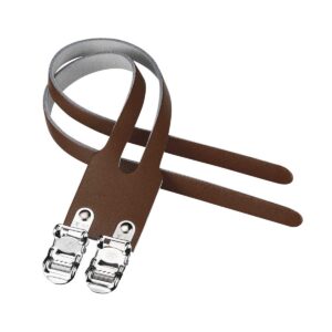 CINTURINI BRN PUNTAPIEDI DOPPI IN CUOIO MARRONI