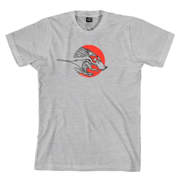 T-SHIRT SAM TURNER THE WOLF GRIGIA TG. XL