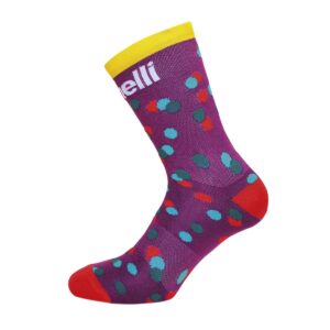 CALZINI CINELLI CALEIDO DOTS PURP TG. 39/42