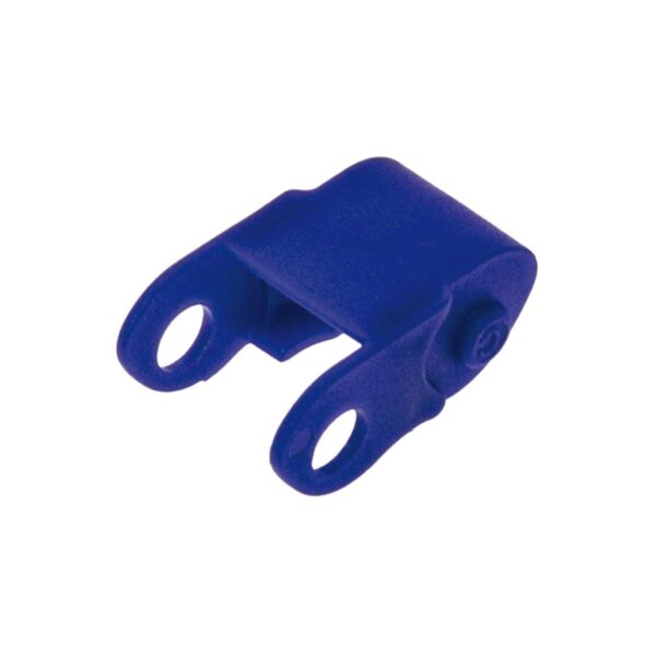 COPRICATENA IN PLASTICA BLU