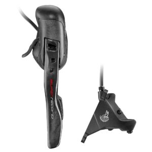 COMANDO + PINZA ERGOPOWER SUPER RECORD EPS SX ANTERIORE 160 mm 12 V.