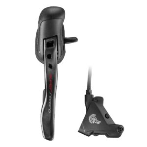 COMANDO + PINZA ERGOPOWER SUPER RECORD DX POSTERIORE 140 mm 12 V.
