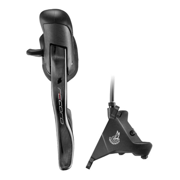 COMANDO + PINZA ERGOPOWER RECORD SX ANTERIORE 160 mm 12 V.