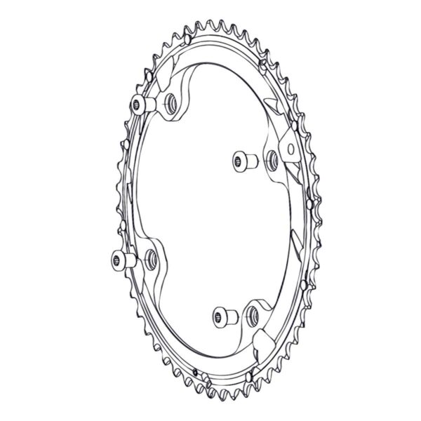 INGRANAGGIO CAMPAGNOLO RECORD / SUPER RECORD / CHORUS / ATHENA 50 D. ESTERNO