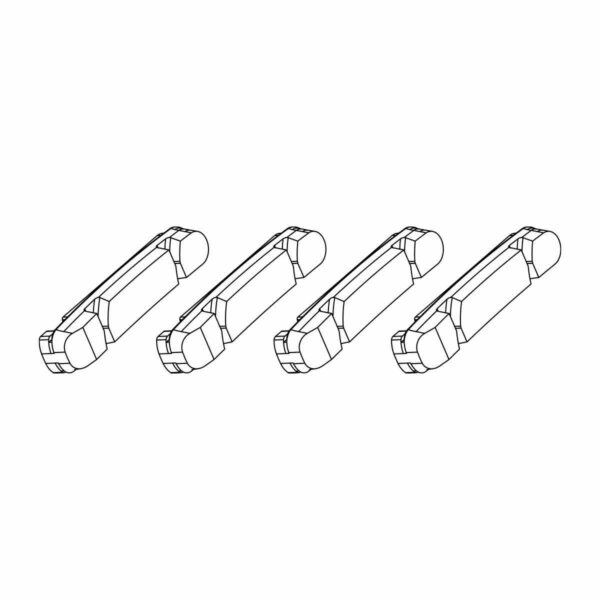 PATTINI CAMPAGNOLO BLU PER CERCHI PEO (4 PZ.)