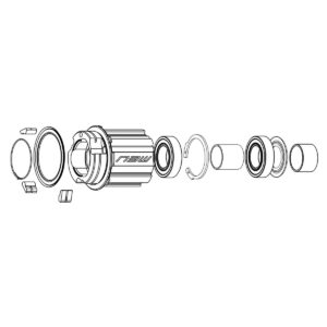 CORPO RUOTA LIBERA CAMPAGNOLO N3W 11/13 V. 33 mm