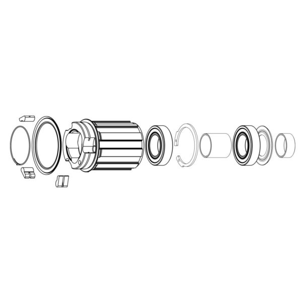 CORPO RUOTA LIBERA CAMPAGNOLO HGA33 9/11 V. 33 mm