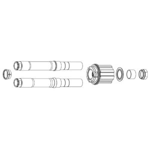 KIT CAMPAGNOLO RETROFIT PER TRASFORMAZIONE MOZZO