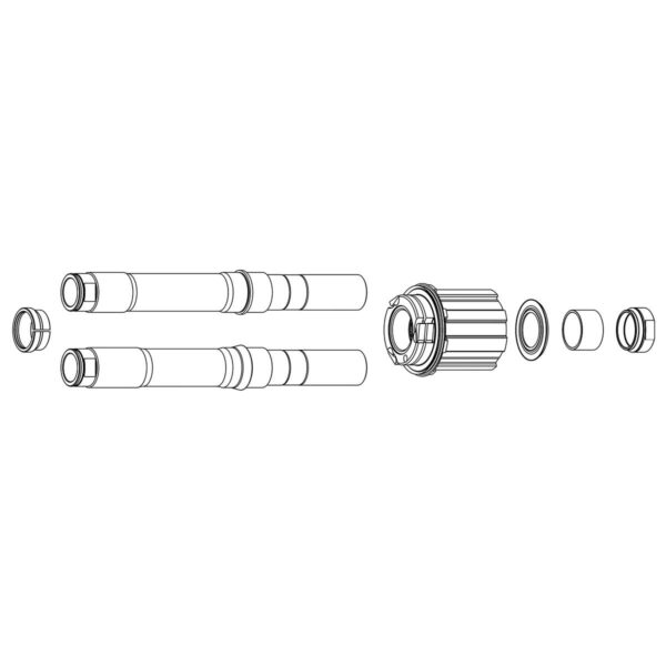 KIT CAMPAGNOLO RETROFIT PER TRASFORMAZIONE MOZZO
