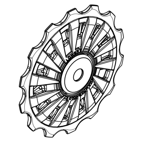 ROTELLINE CAMPAGNOLO CAMBIO EKAR 13 V.