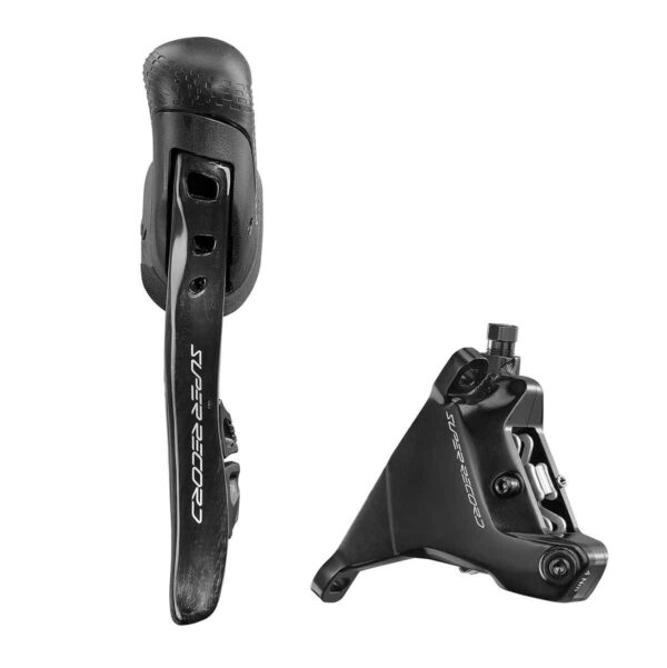COMANDO + PINZA SUPER RECORD 12 V. WIRELESS SX ANTERIORE 160 mm