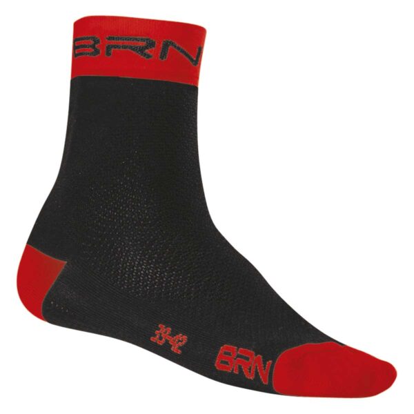 CALZINI BRN NERI/ROSSI TG. 39/42