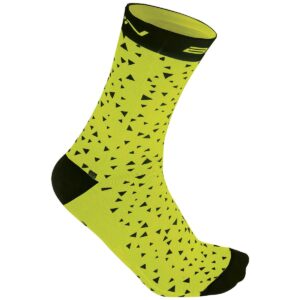 CALZINI BRN TRIANGLE GIALLI FLUO/NERI TG. 39/42