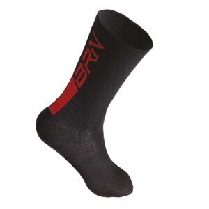 CALZINI BRN MERINOS NERI/ROSSI TG. 39/42