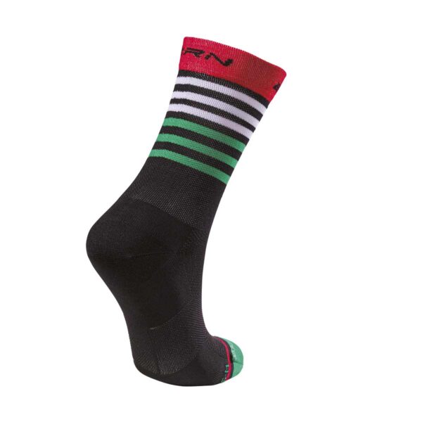 CALZINI BRN STRIPES ITALIA NERI TG. 39/42 - immagine 2
